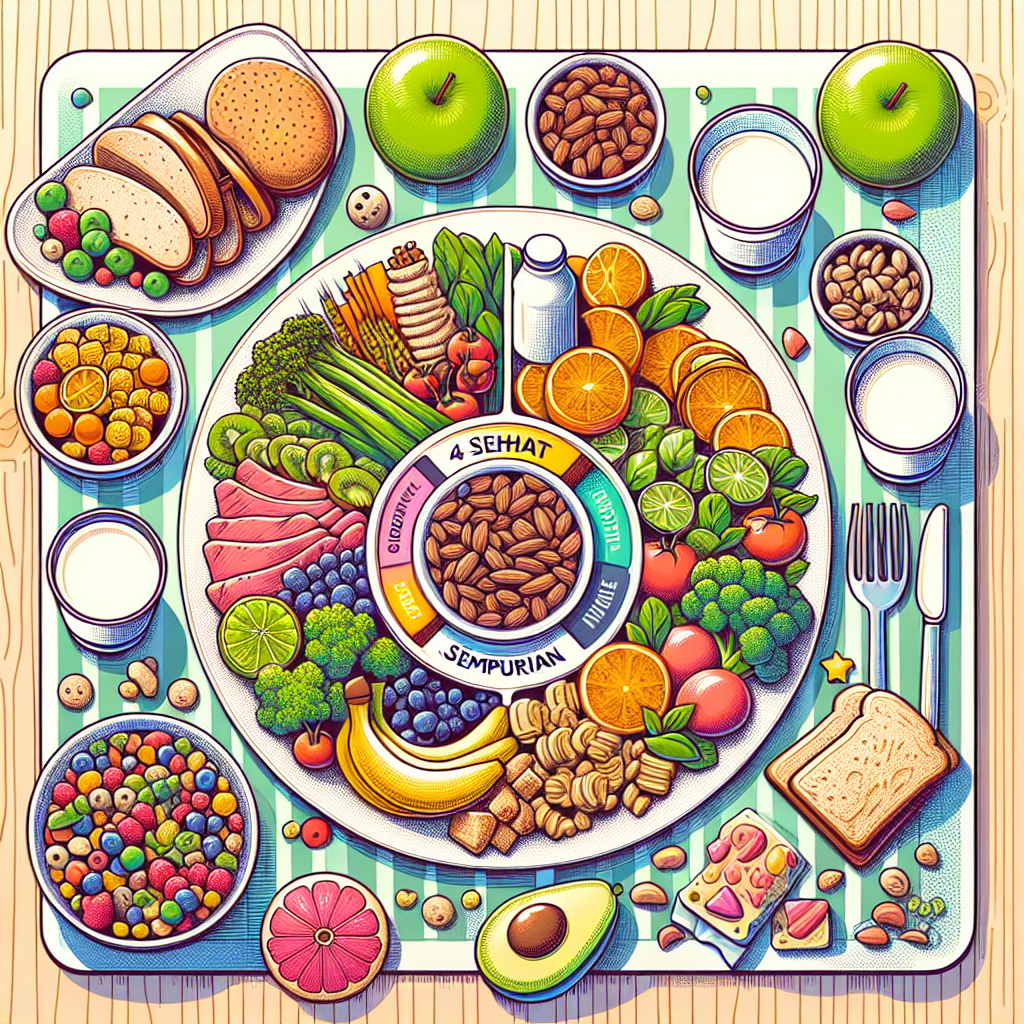 Rahasia Nutrisi dalam Konsep Makanan 4 Sehat 5 Sempurna