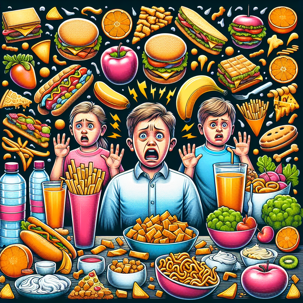 Bahaya Makanan Tidak Sehat untuk Anak: Mengintip Gambar yang Perlu