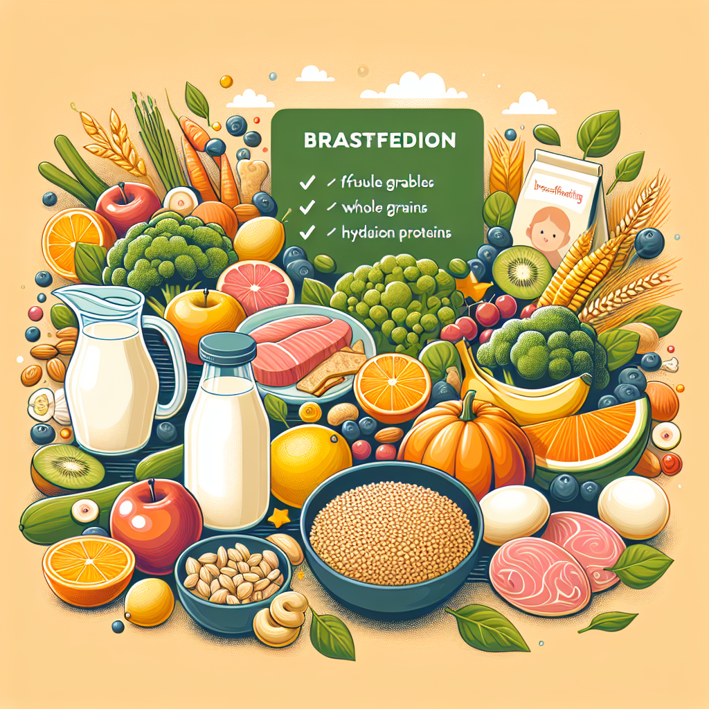 Tips Memilih Makanan Sehat untuk Ibu Menyusui agar ASI Berkualitas