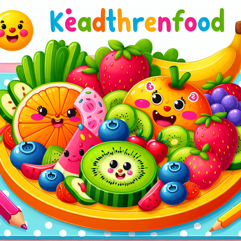 Inspirasi Gambar Makanan Sehat untuk Anak TK yang Lezat dan Menyenangkan